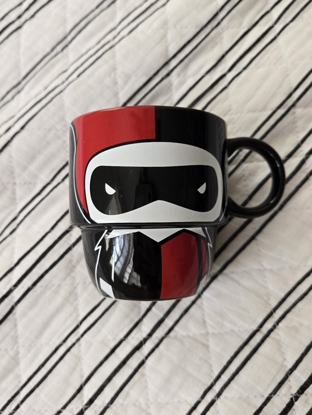 DC Comics Harley Quinn Stackable Mug Cup Six Flags